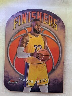 O1 TOPPS Finest "Finisher" Lebron James #F2